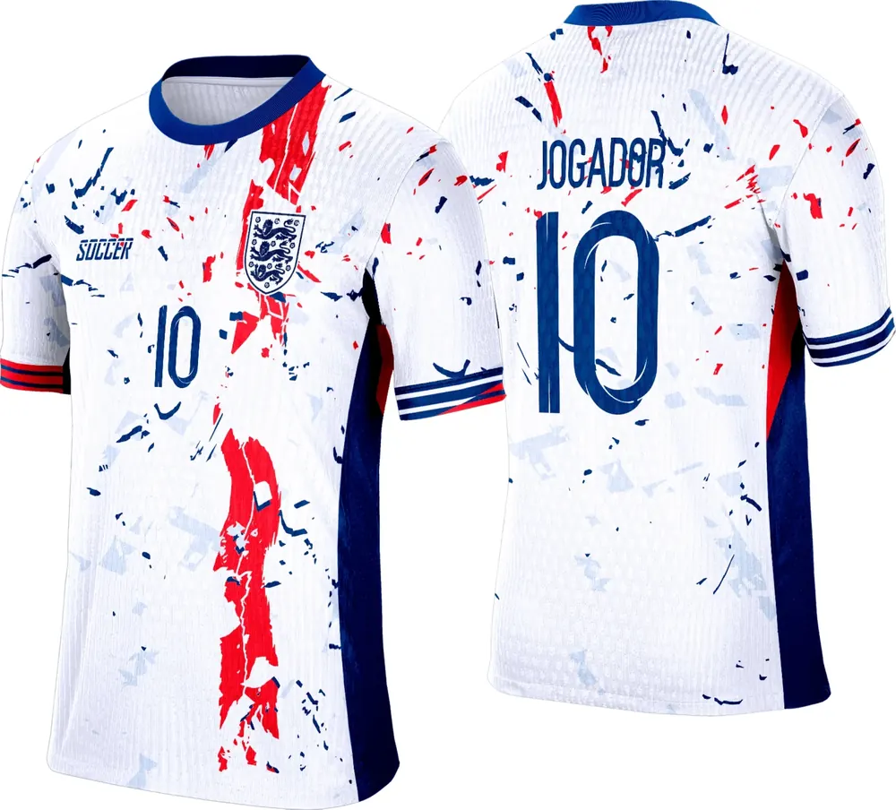 Arte Camisa Interclasse conceito Inglaterra