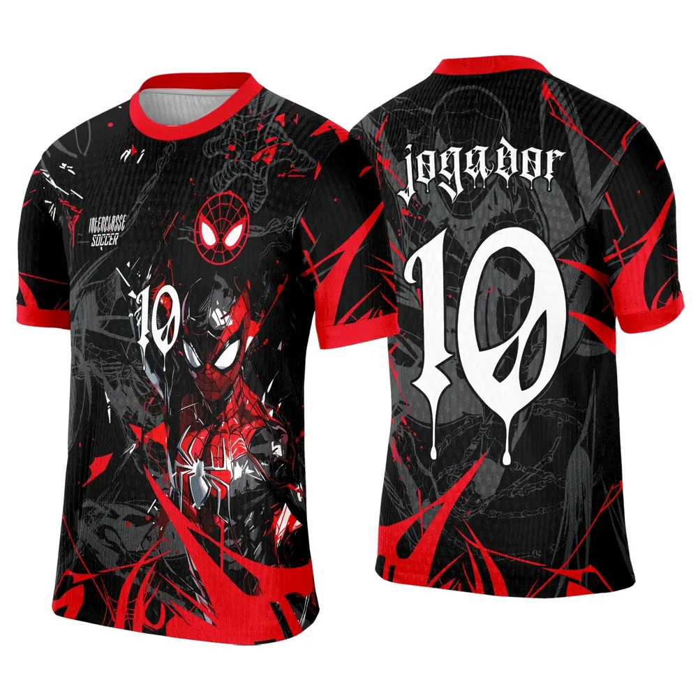 Arte Camisa Interclasse Homem Aranha Modelo 04
