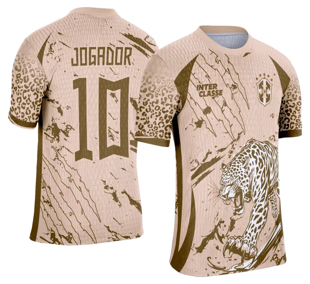 Arte Camisa Interclasse Modelo 854 Onça