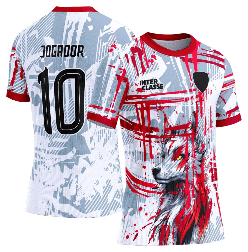 Arte Camisa Interclasse Modelo 858 Lobo