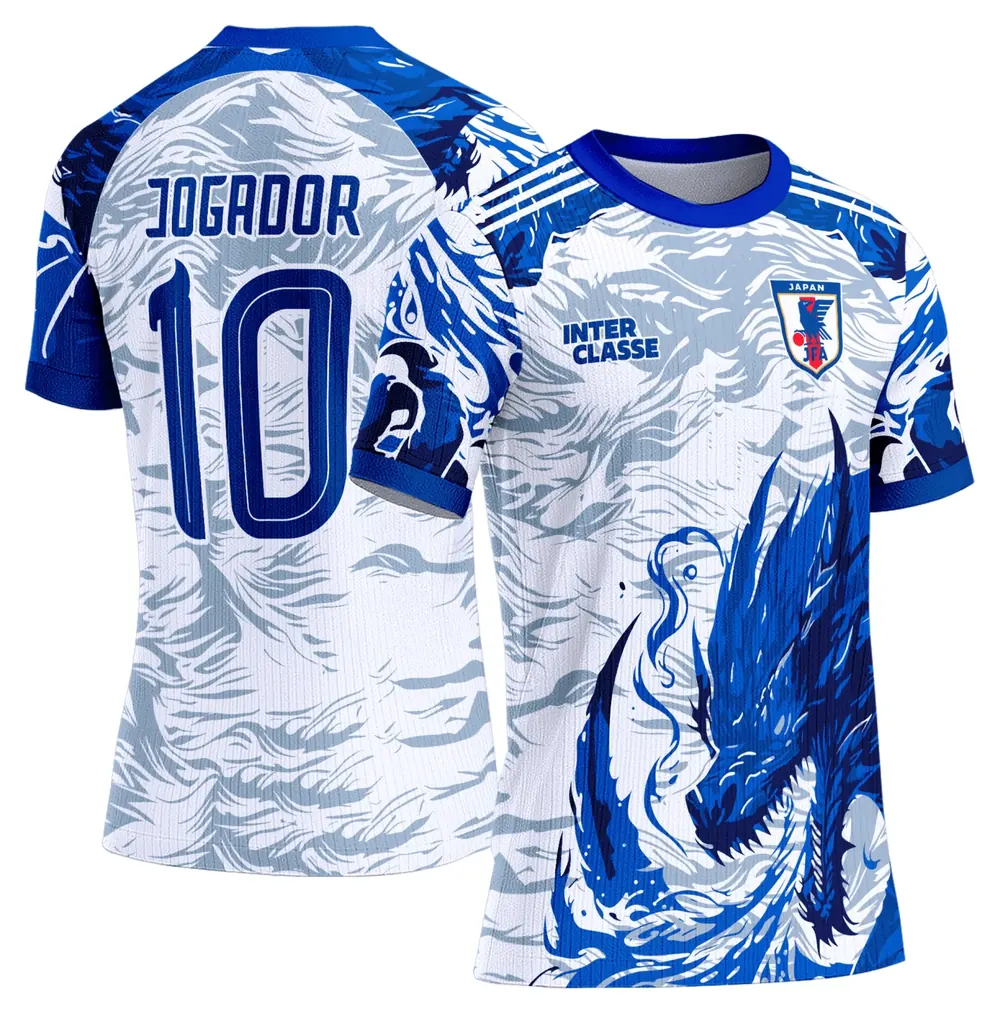 Arte Camisa Interclasse Modelo 859 Japão Dragão