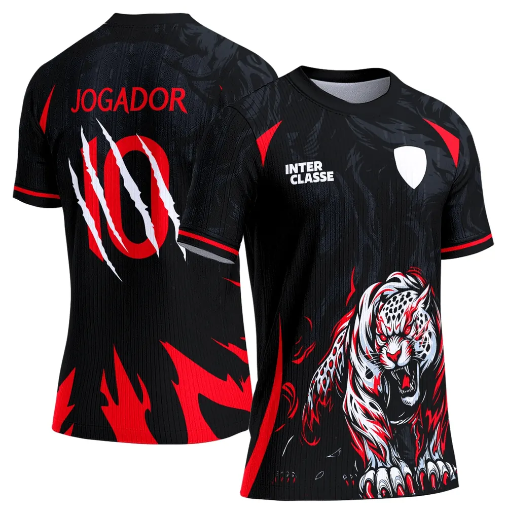 Arte Camisa Interclasse Modelo 878 Onça