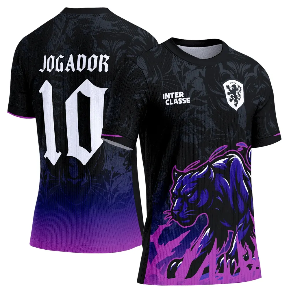 Arte Camisa Interclasse Modelo 883 Pantera