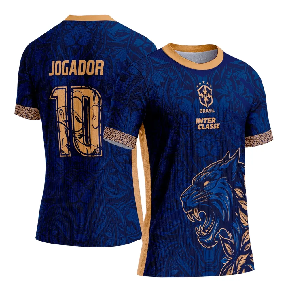 Arte Camisa Interclasse Pantera Negra