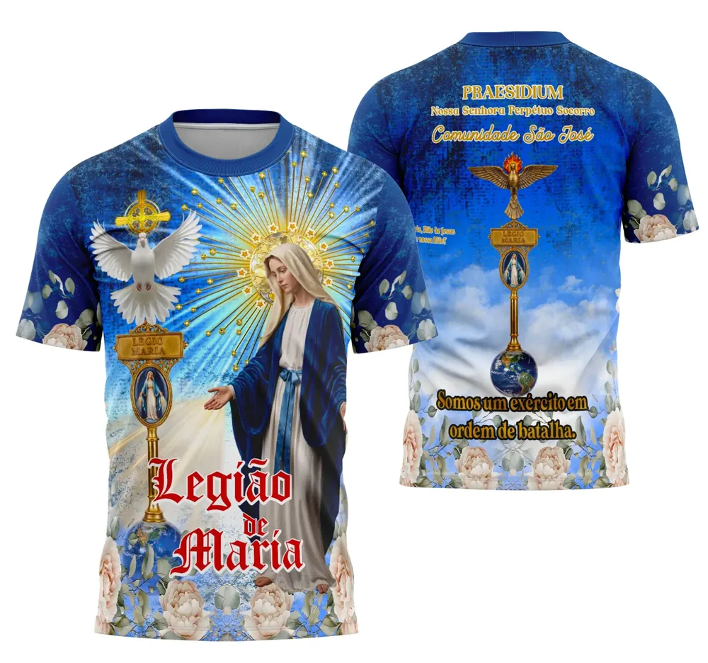 Camisa Legião de Maria - Religião Modelo 01