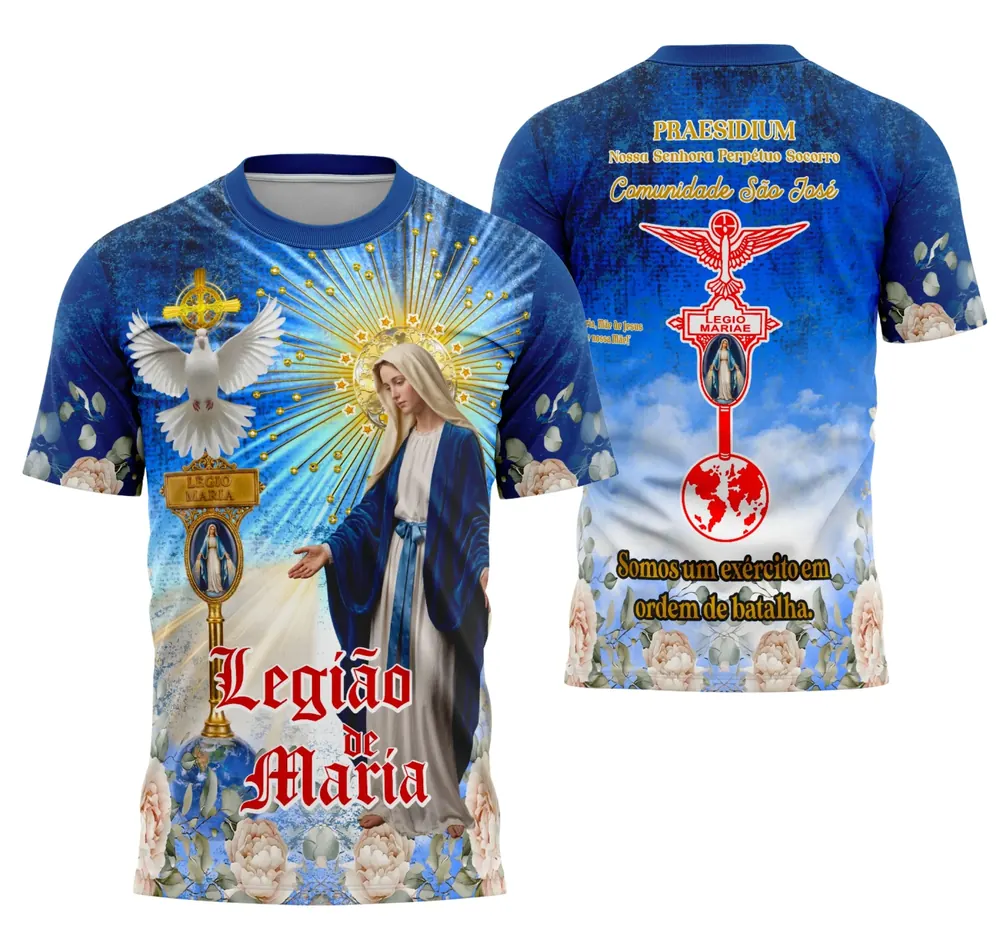 Camisa Legião de Maria - Religião Modelo 02