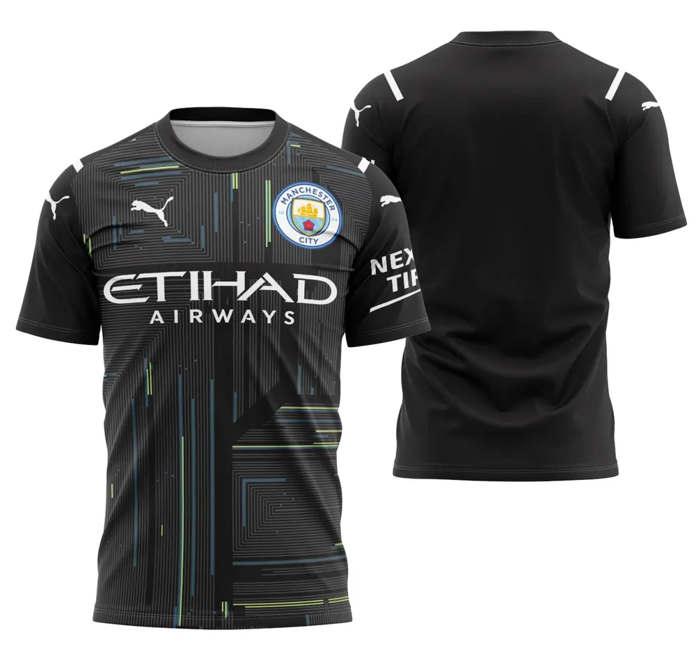 Arte Camisa Manchester City Arquero 2021-2022