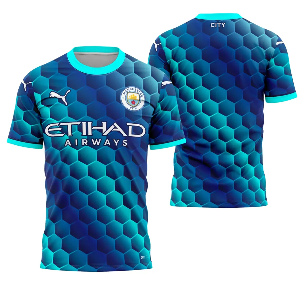 Arte Camisa Manchester City Concept 2023