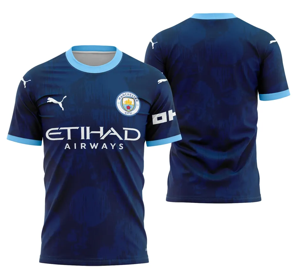 Arte Camisa Manchester City Concept 2024 - Modelo 2