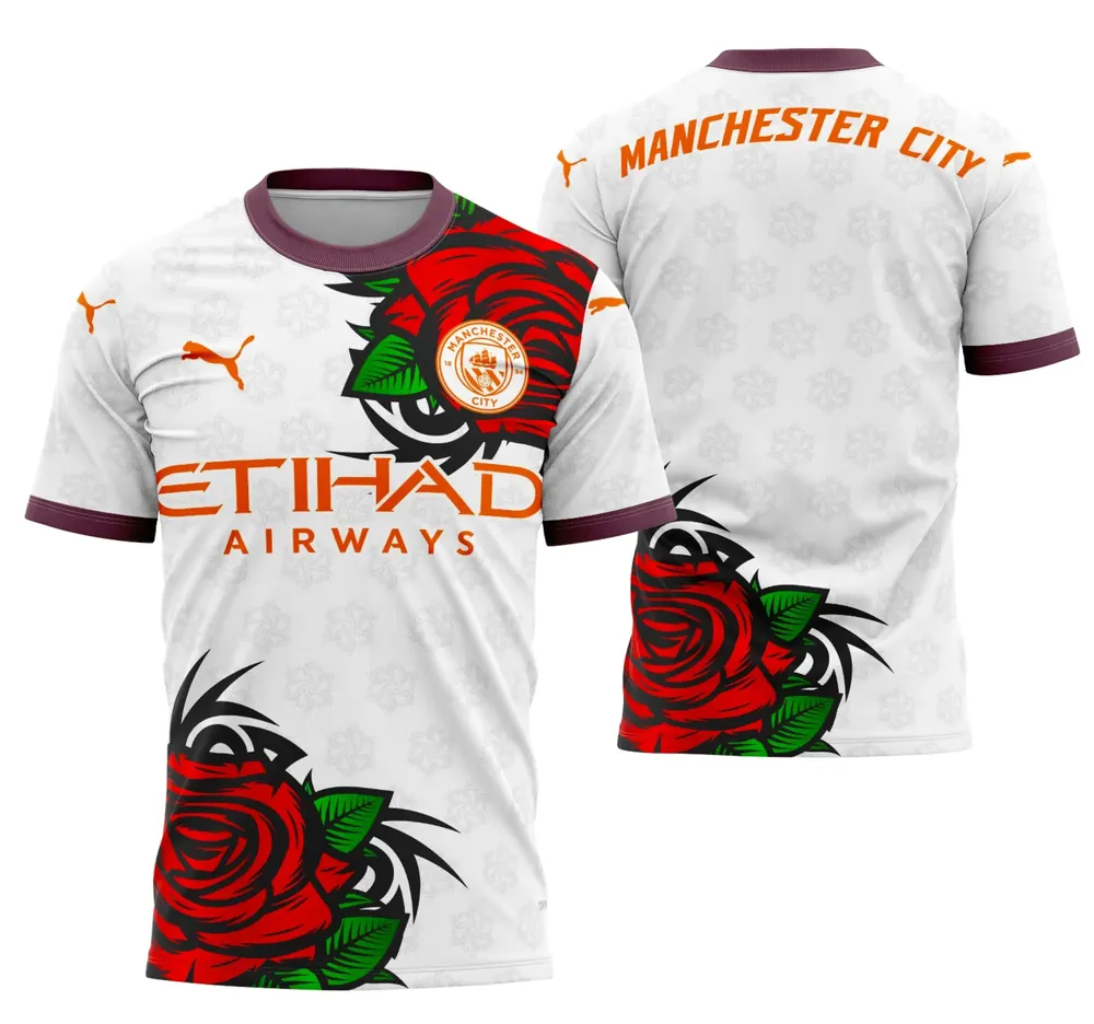 Arte Camisa Manchester City Concept 2024 - Modelo 4