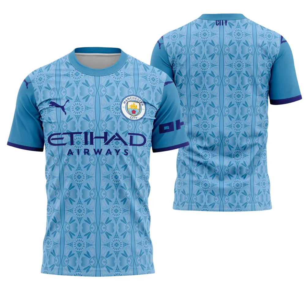 Arte Camisa Manchester City Concept 2025 - Modelo 1