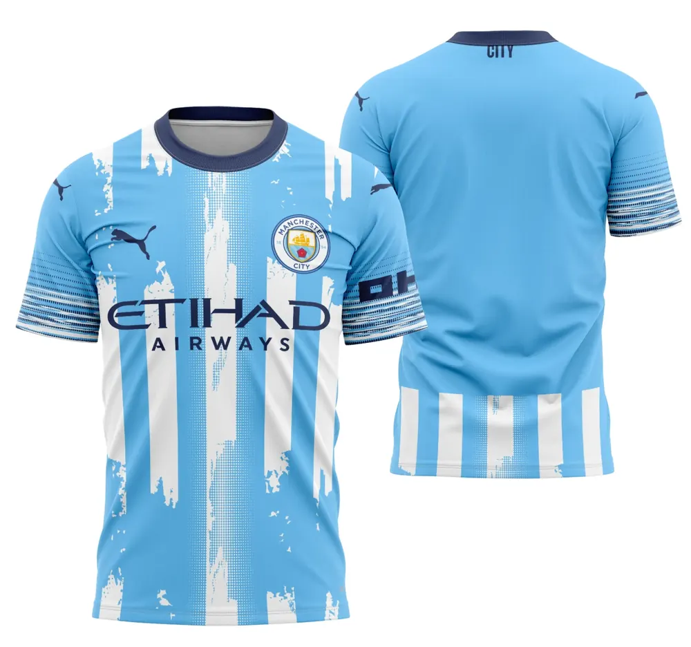 Arte Camisa Manchester City Concept 2025 - Modelo 2