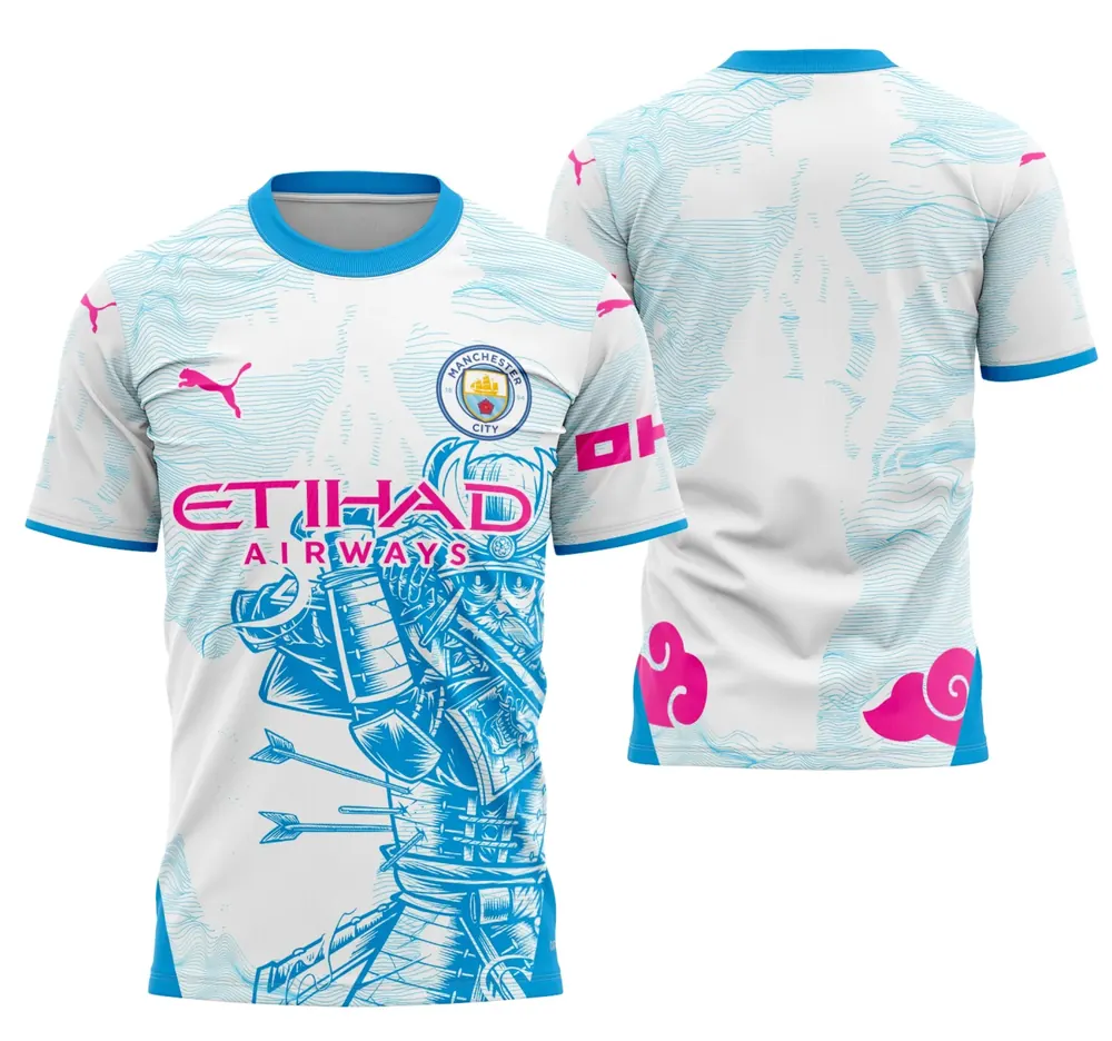 Arte Camisa Manchester City Concept 2025 - Modelo 3