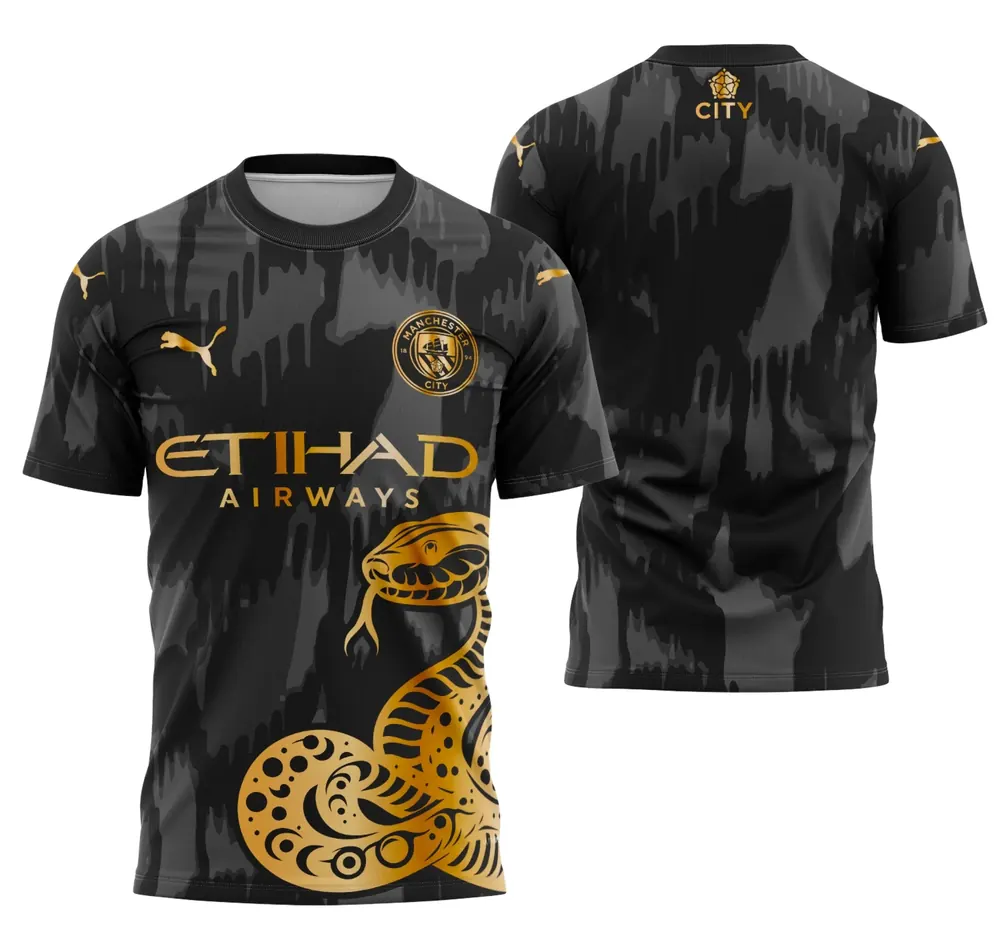 Arte Camisa Manchester City Concept 2025 - Modelo 5