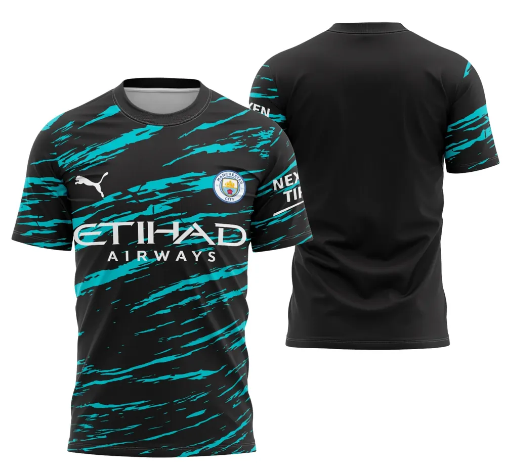 Arte Camisa Manchester City Concept - Modelo 1