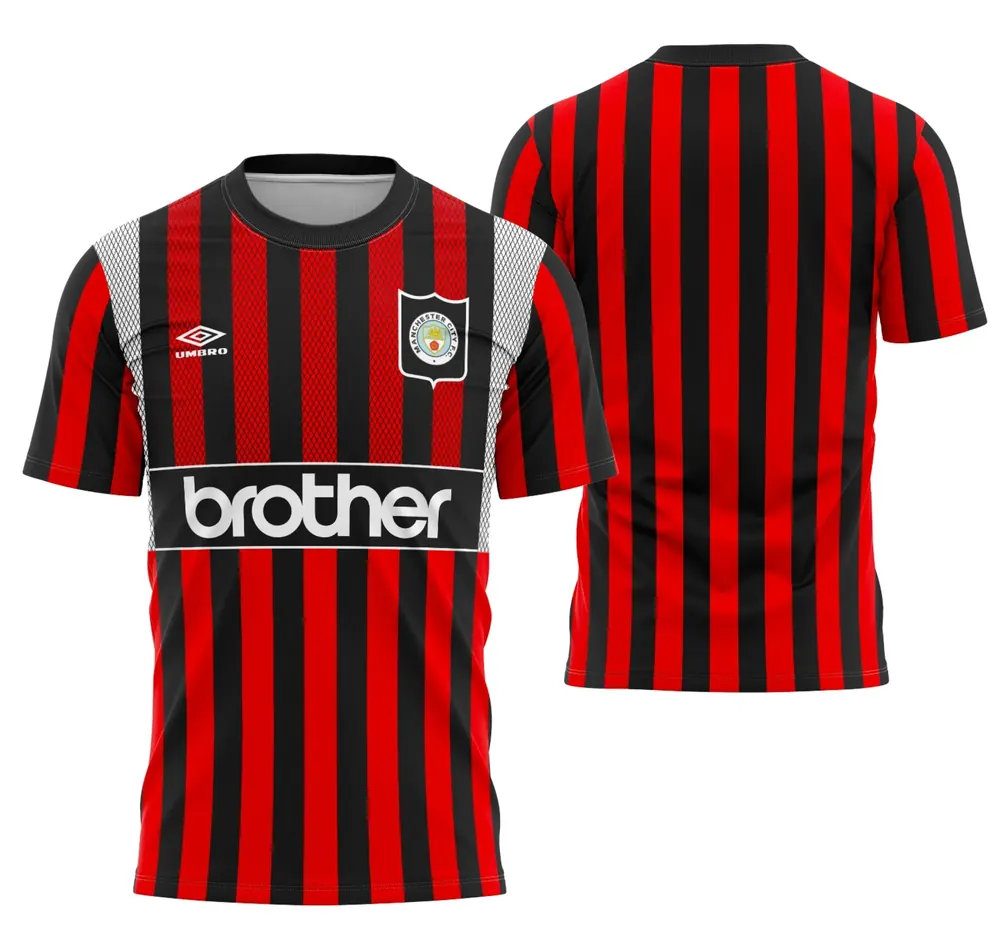 Arte Camisa Manchester City Visita 1995-1996