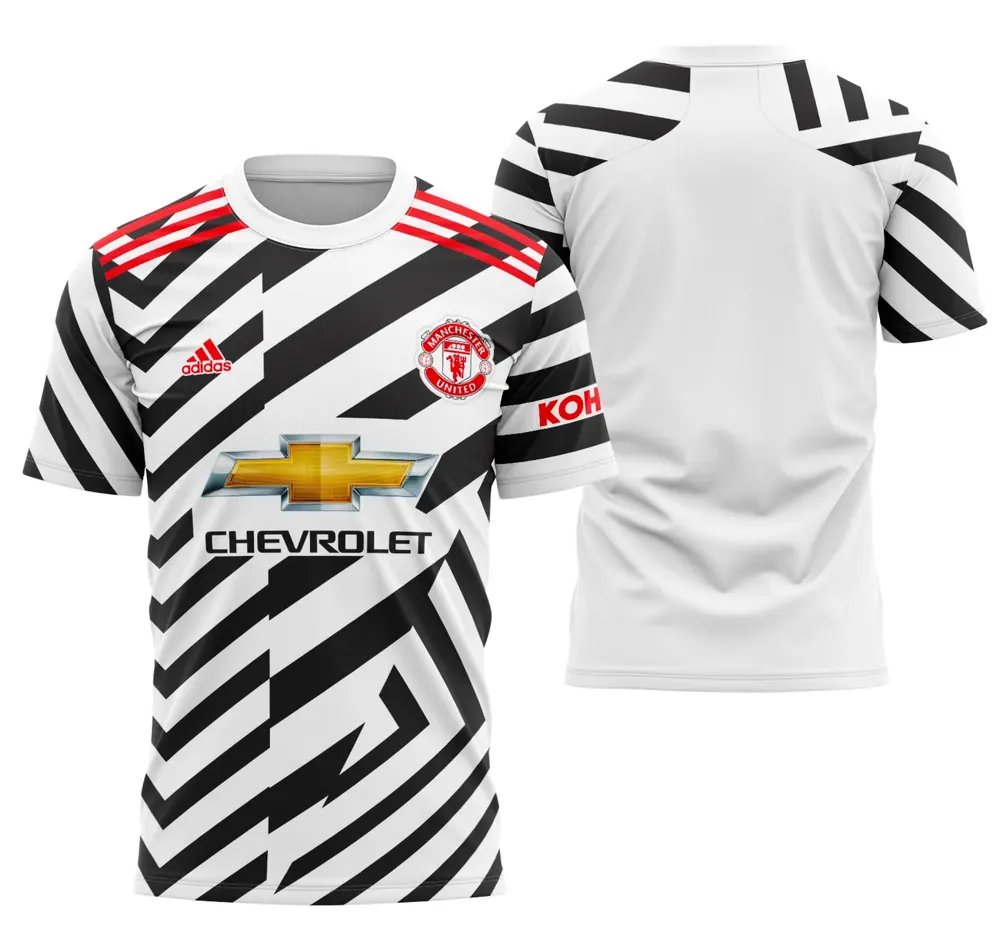 Arte Camisa Manchester United Alternativa 2020-2021