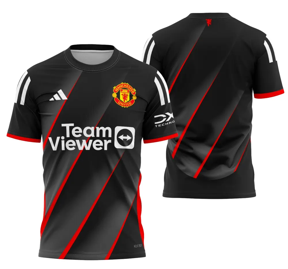Arte Camisa Manchester United Concept 2024 - Modelo 1 - Modelo 1