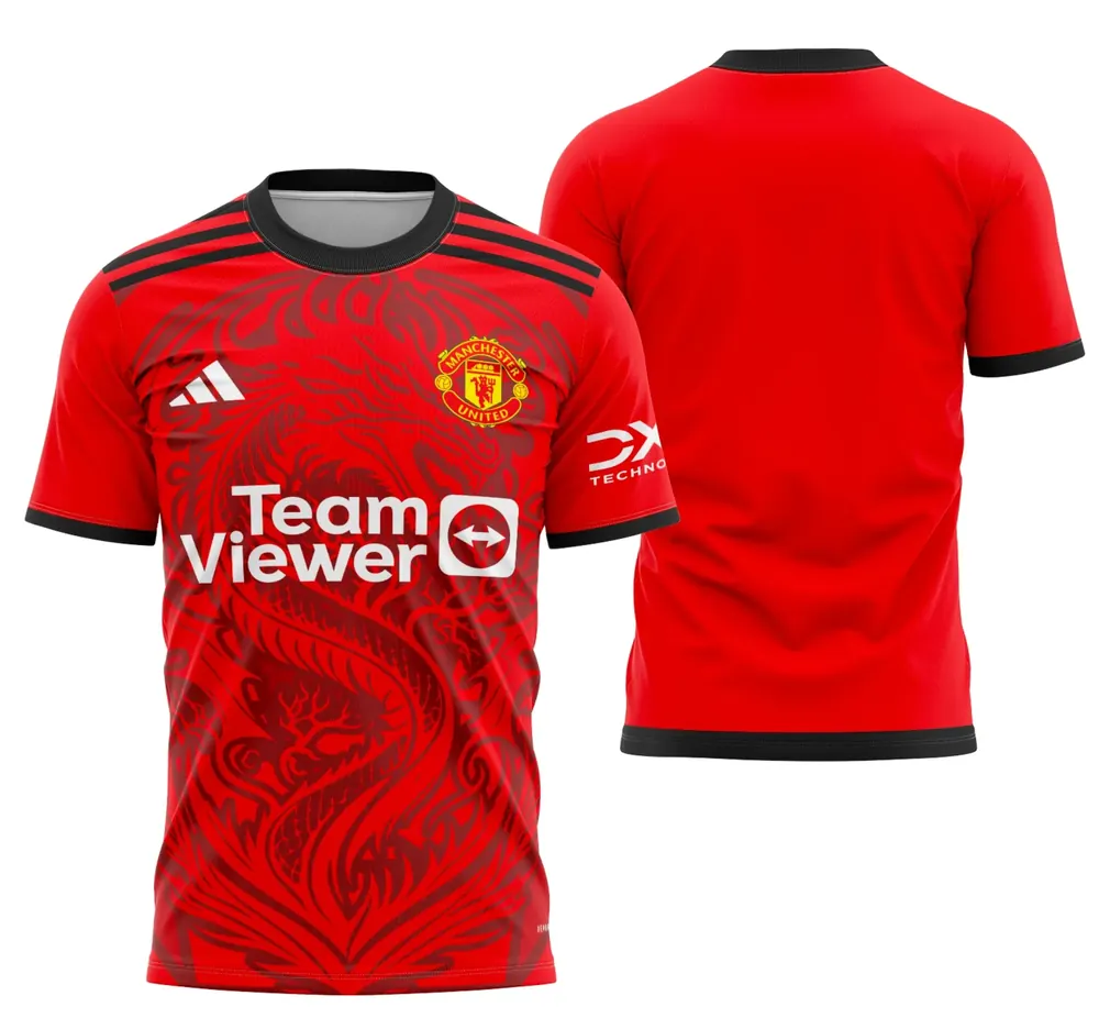 Arte Camisa Manchester United Concept 2024 - Modelo 2