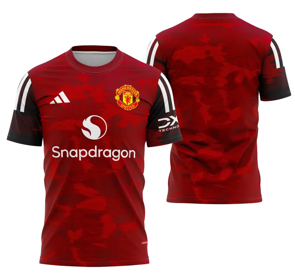 Arte Camisa Manchester United Concept 2025 - Modelo 1