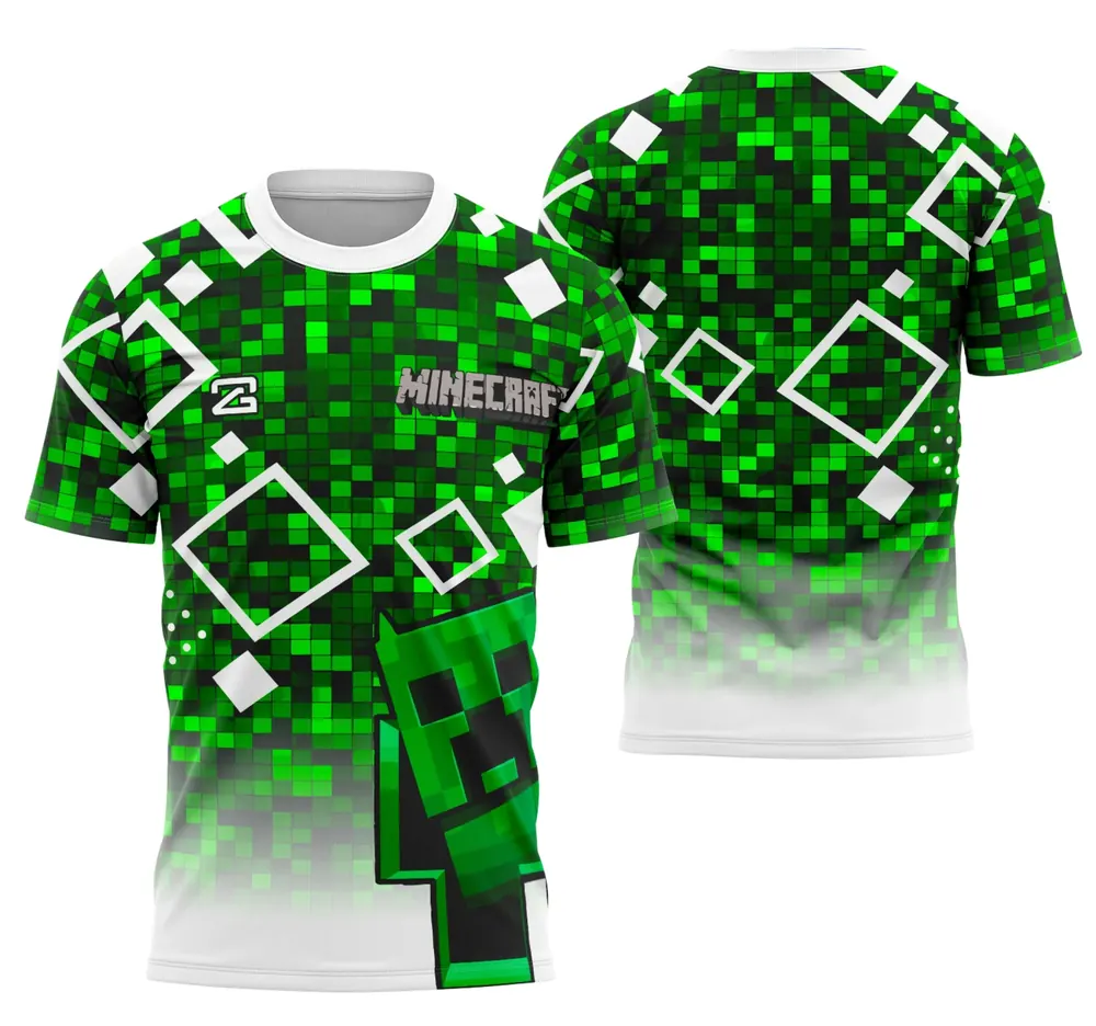 Camisa Minecraft