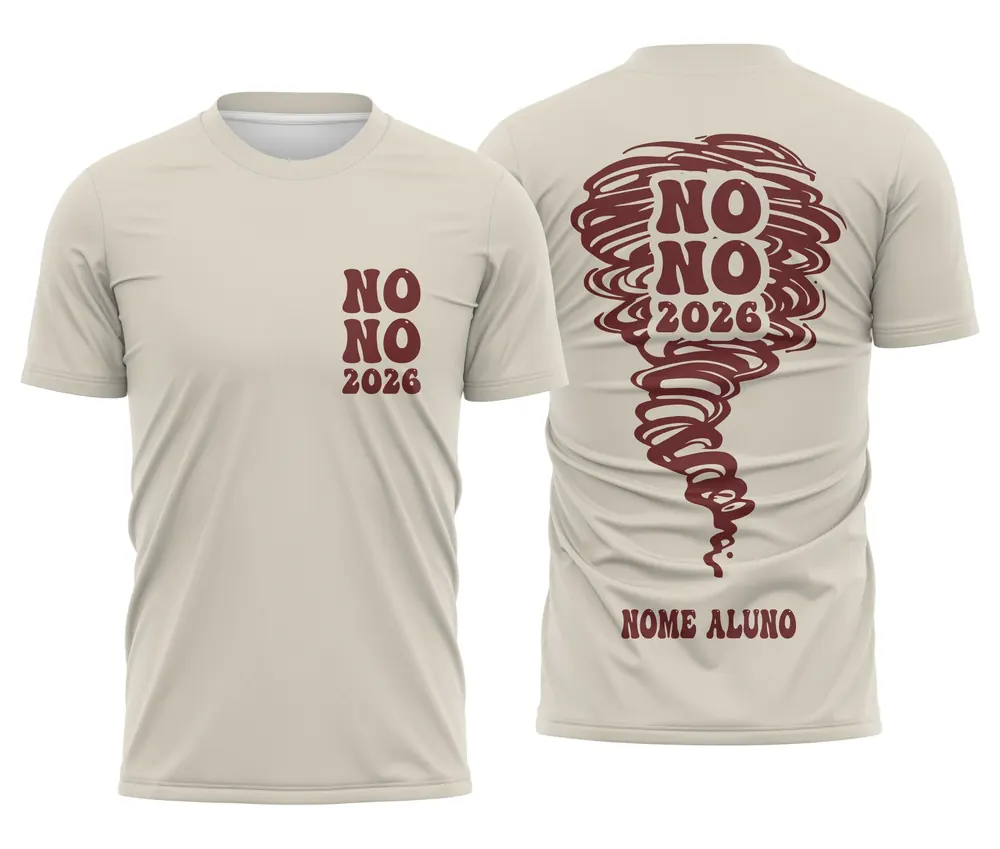 Arte Camisa Nono Ano Furacão