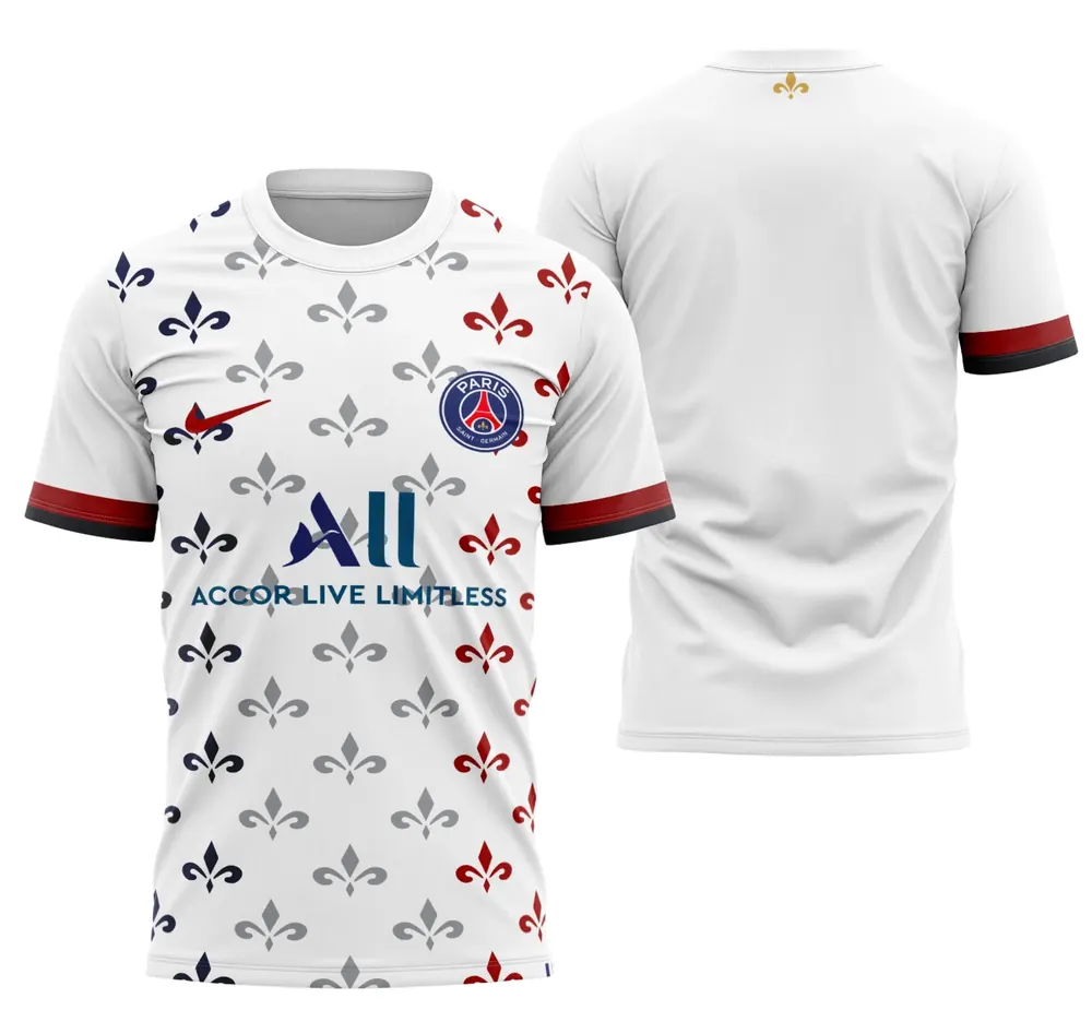 Arte Camisa Personalizado Psg 2020