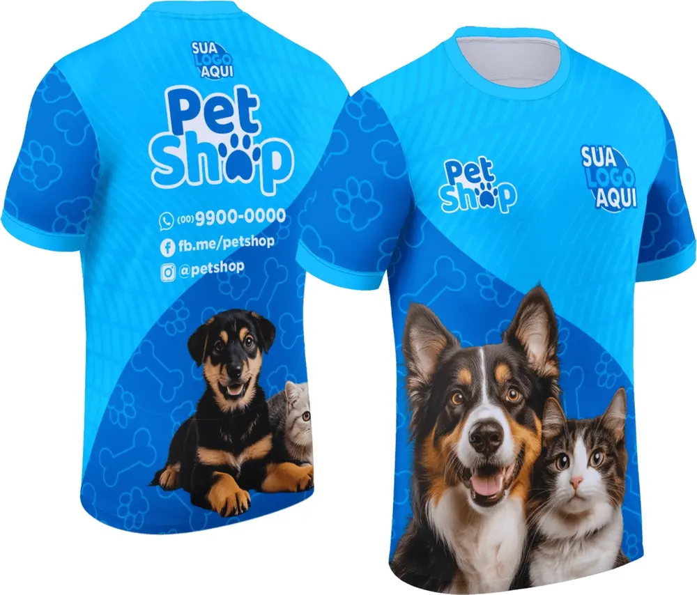 Camisa Pet Shop Modelo 004