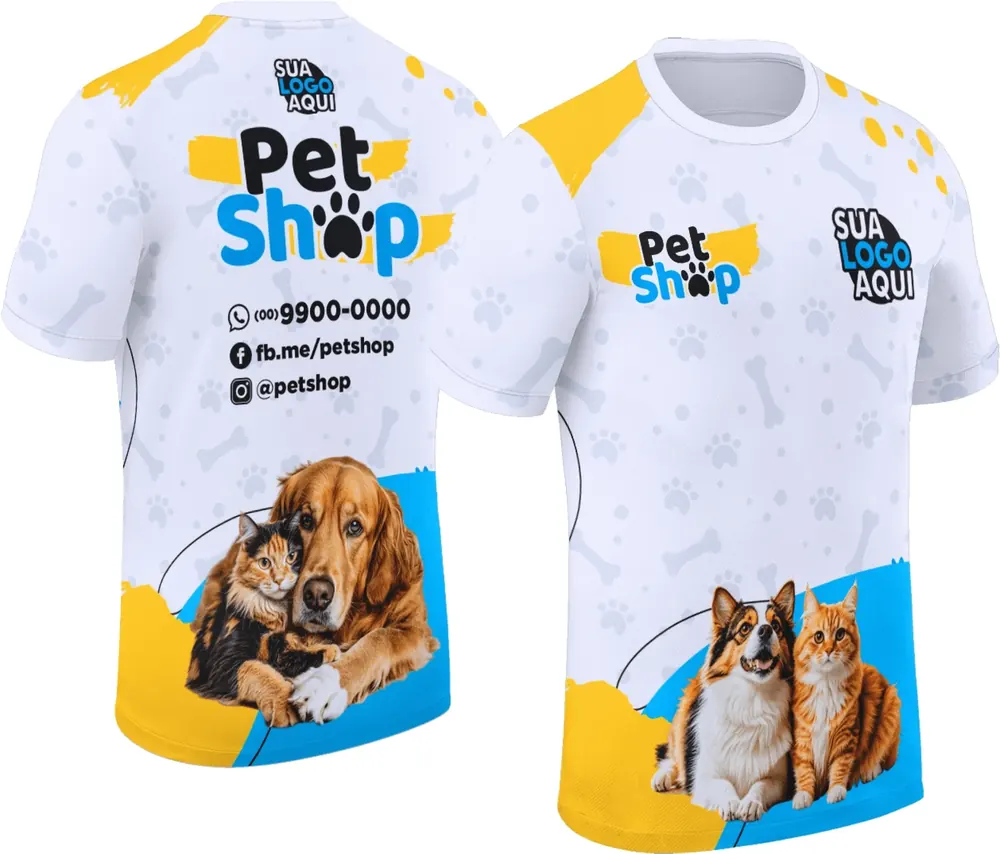 Camisa Pet Shop Modelo 020