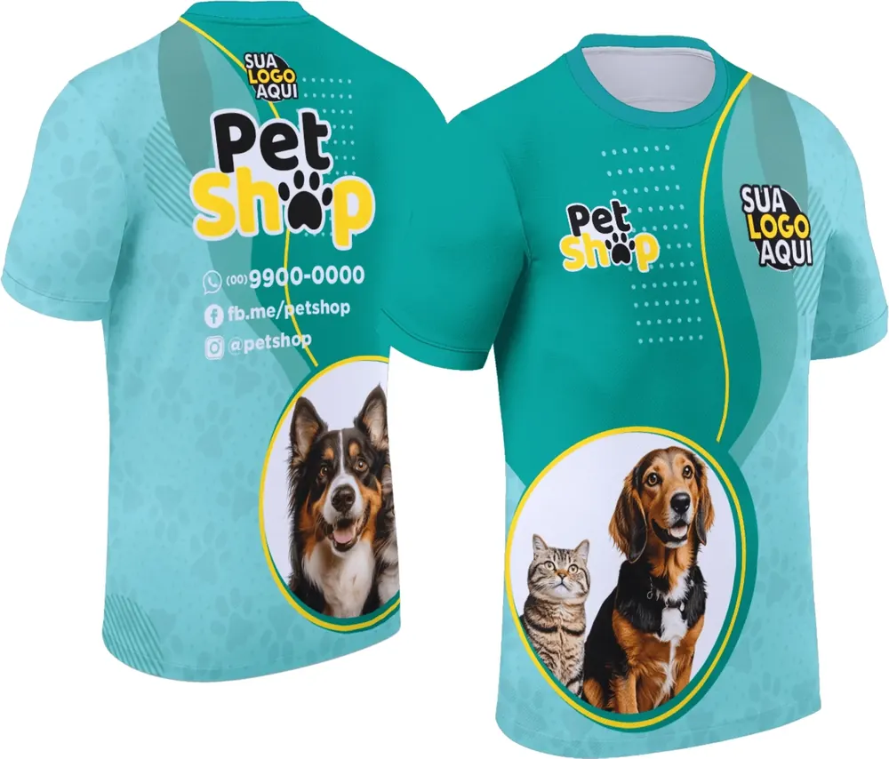 Camisa Pet Shop Modelo 026