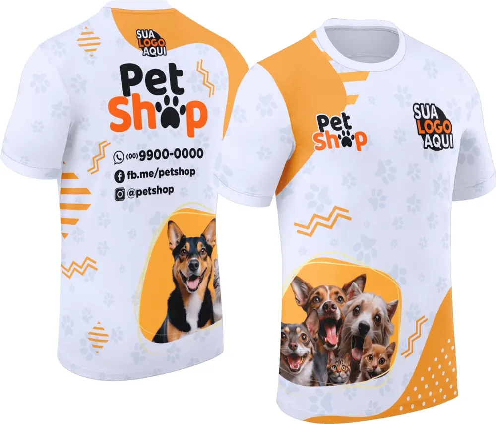 Camisa Pet Shop Modelo 027