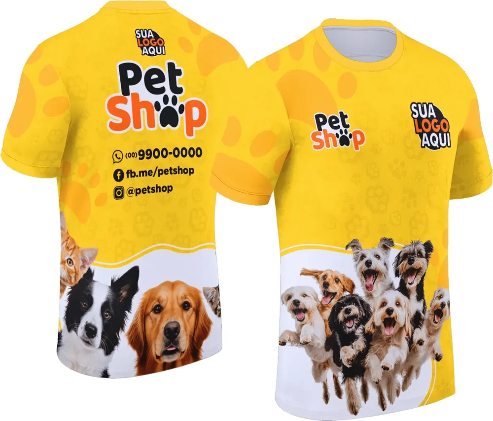 Camisa Pet Shop Modelo 029