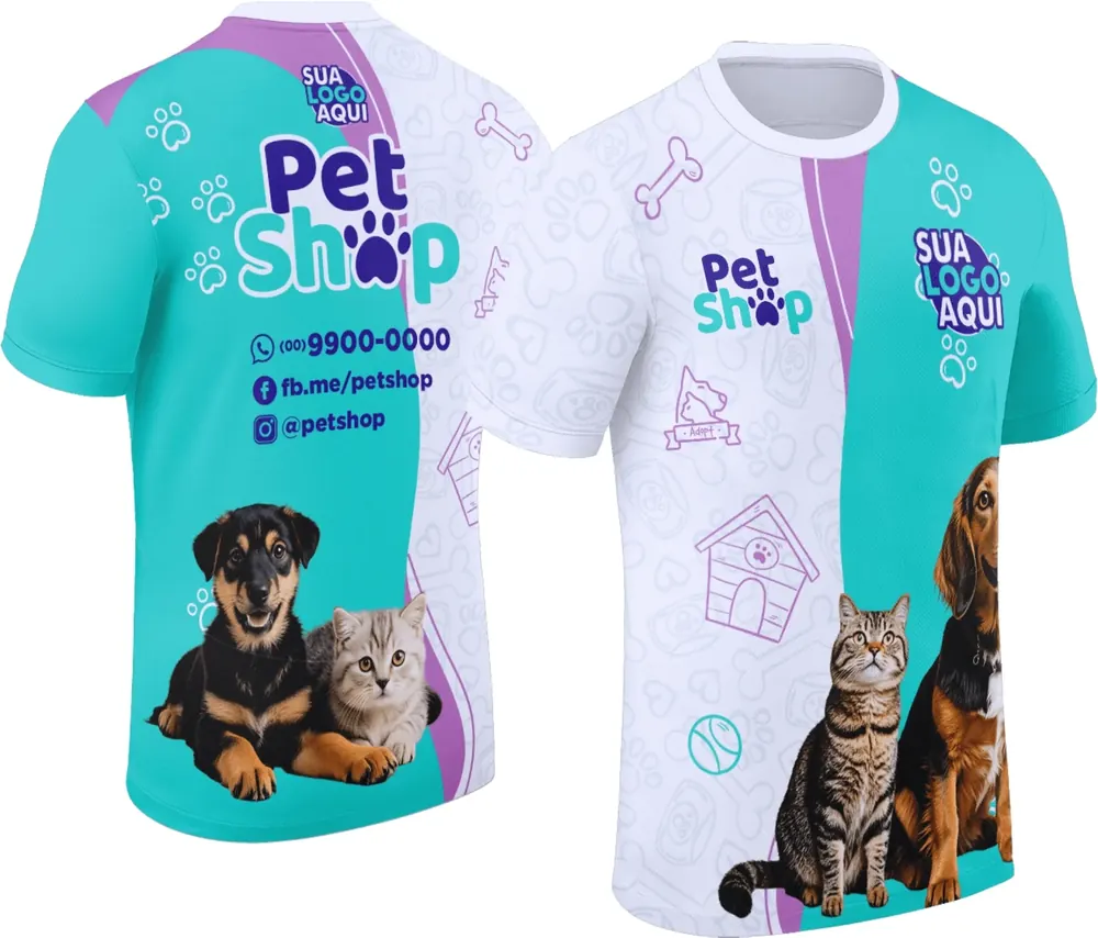Camisa Pet Shop Modelo 031