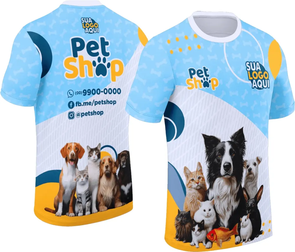 Camisa Pet Shop Modelo 033