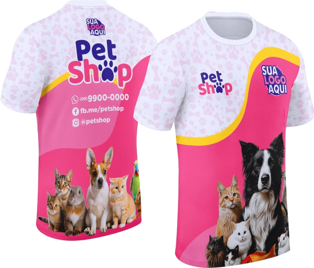 Camisa Pet Shop Modelo 034