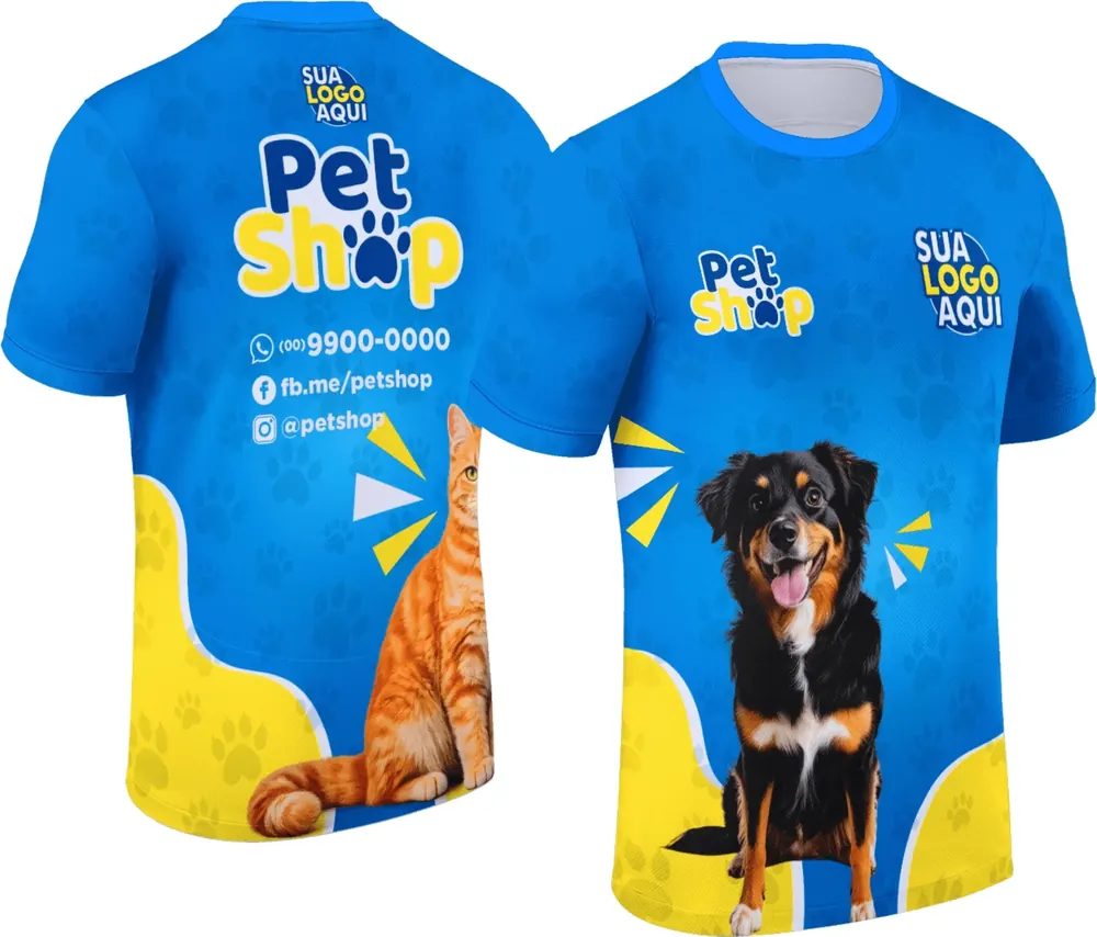 Camisa Pet Shop Modelo 040