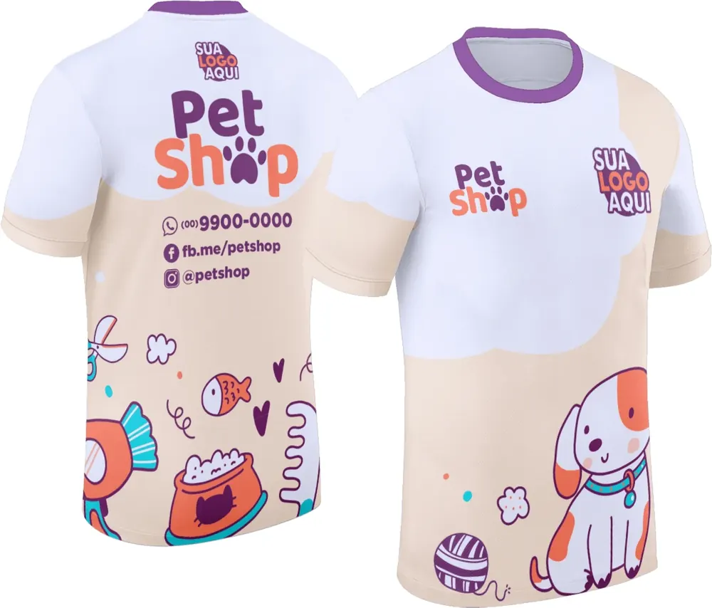 Camisa Pet Shop Modelo 041