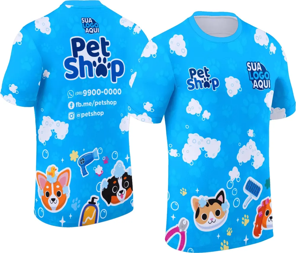 Camisa Pet Shop Modelo 047