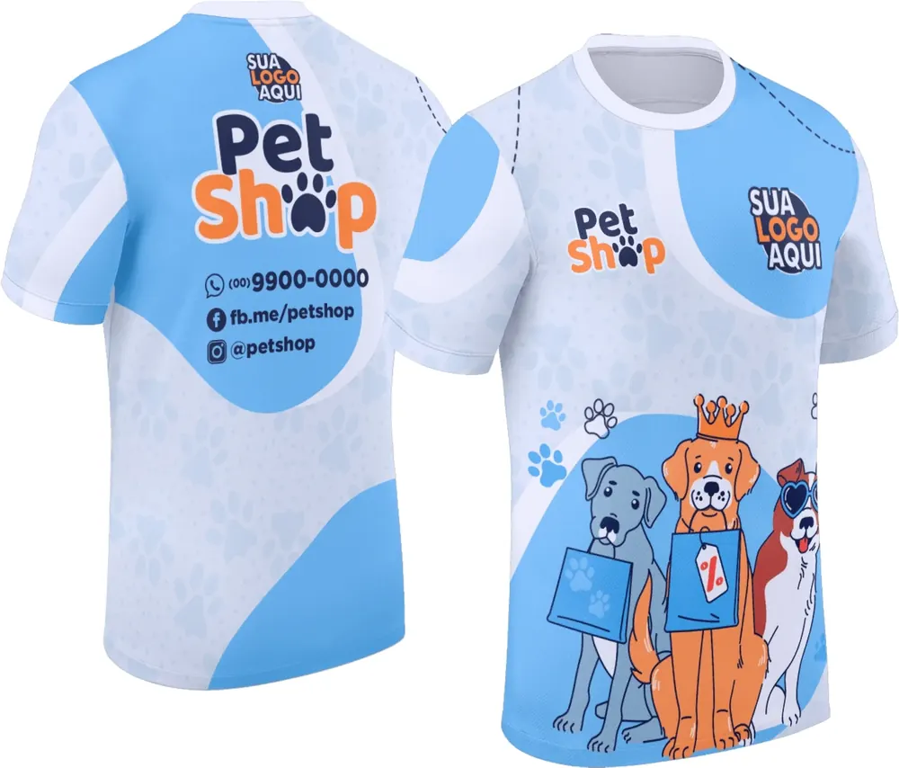 Camisa Pet Shop Modelo 051