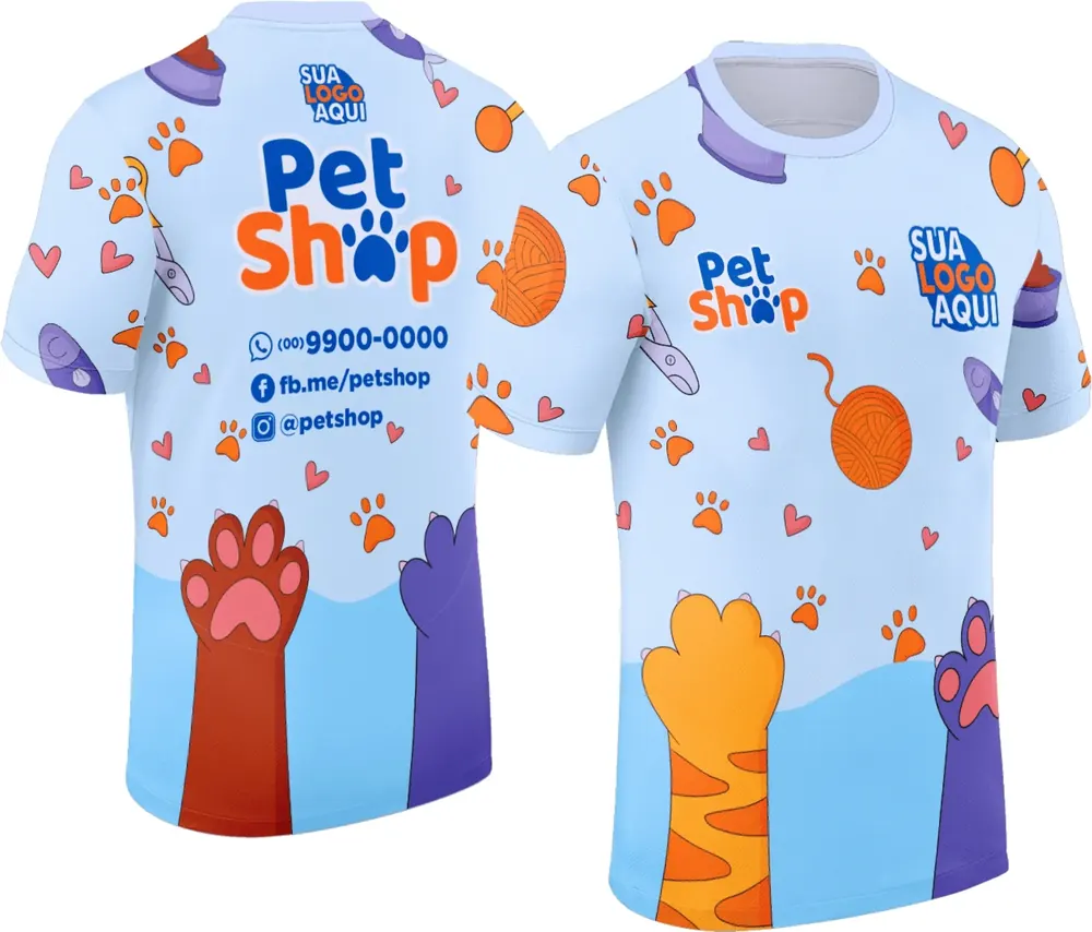 Camisa Pet Shop Modelo 053