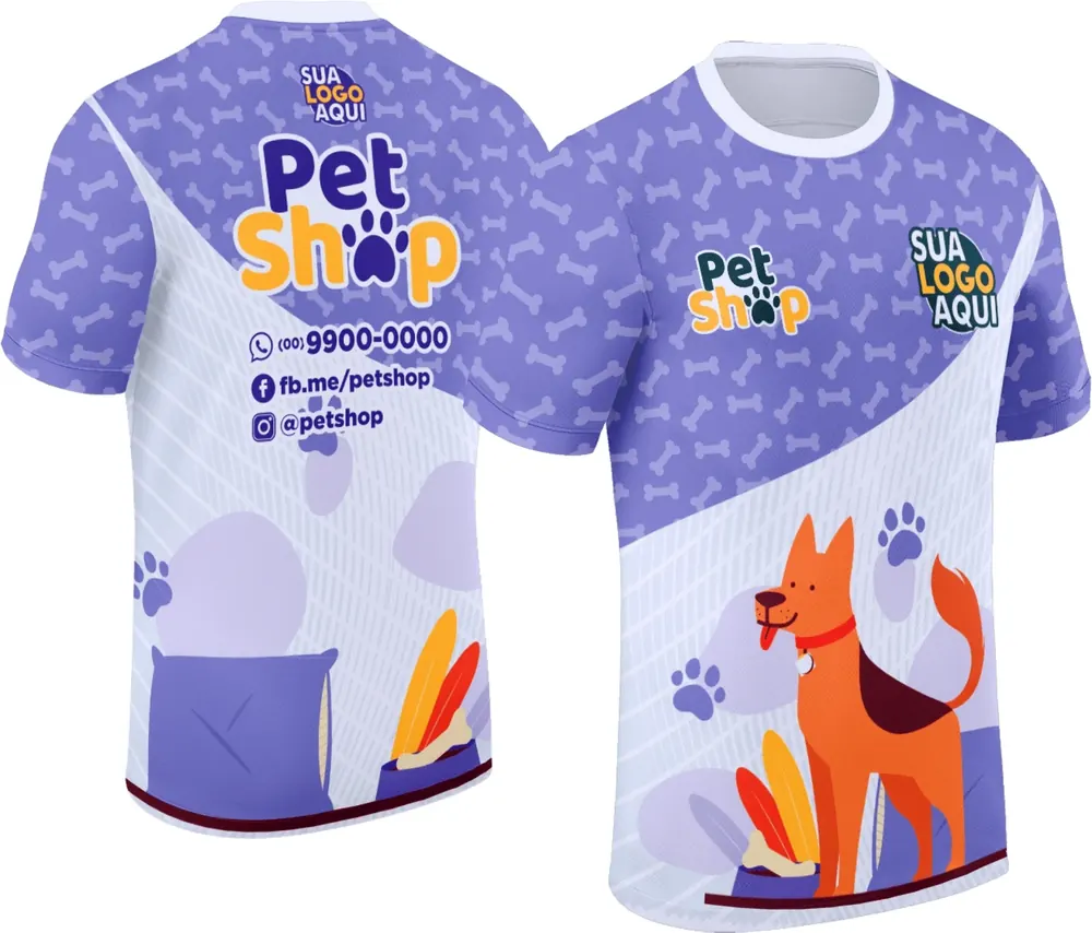 Camisa Pet Shop Modelo 056
