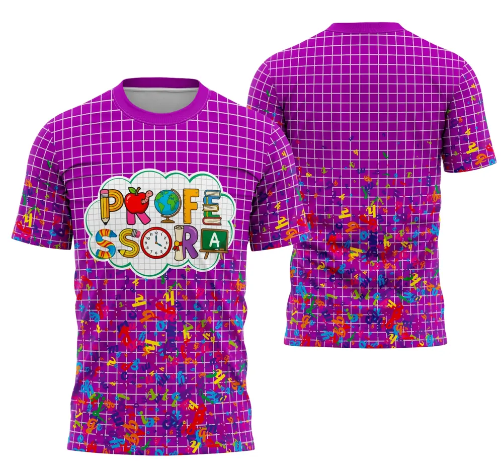 Camisa Professora Personalizada Modelo 115