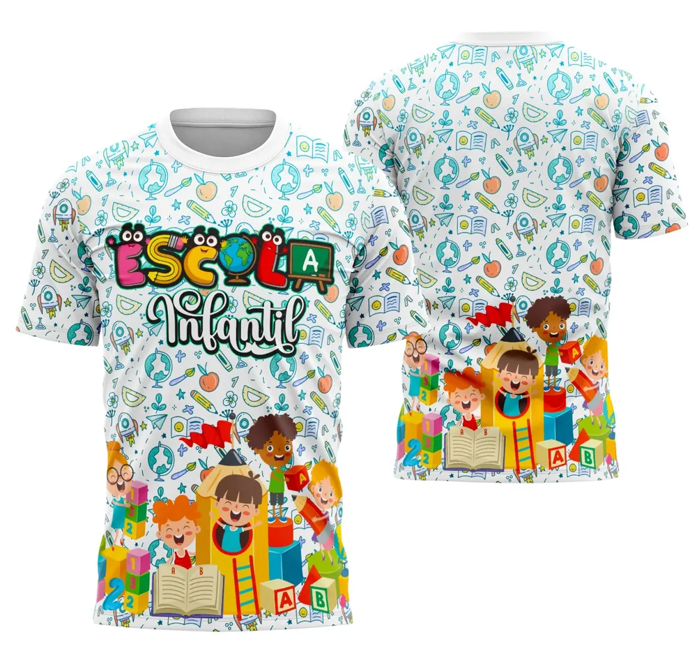 Camisa Professora Personalizada Modelo 90