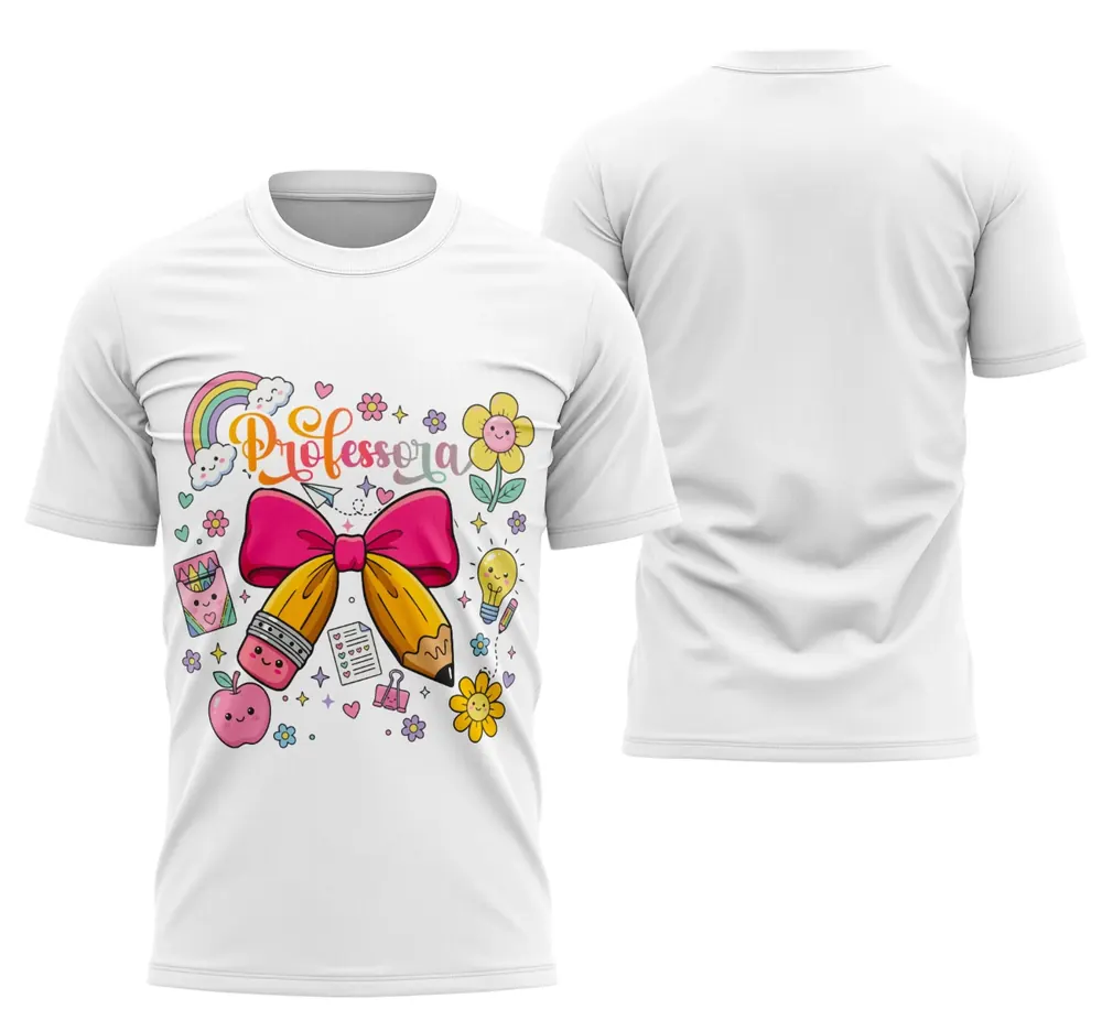 Camisa Professora Personalizada Modelo 83