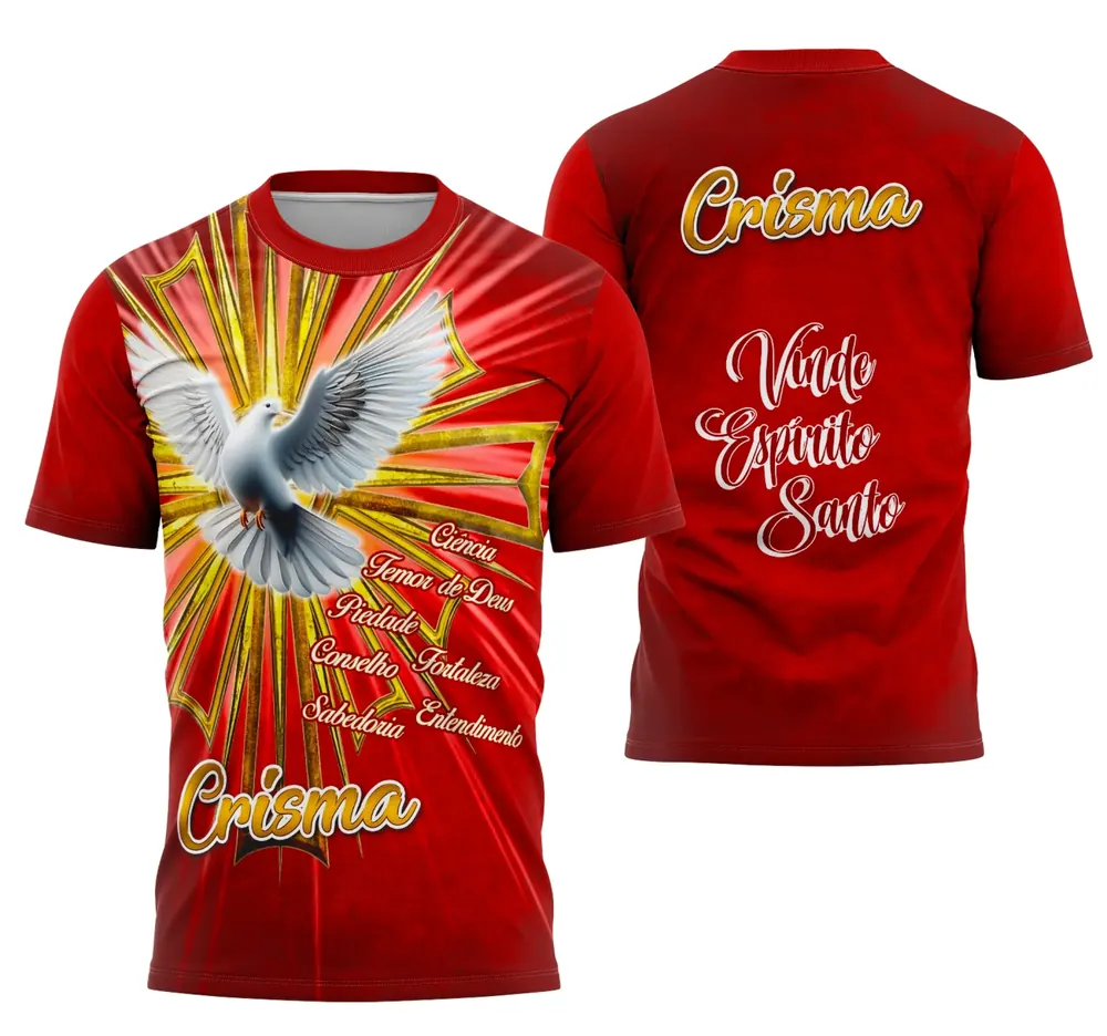 Camisa Crisma 2026 Vermelha Exclusiva