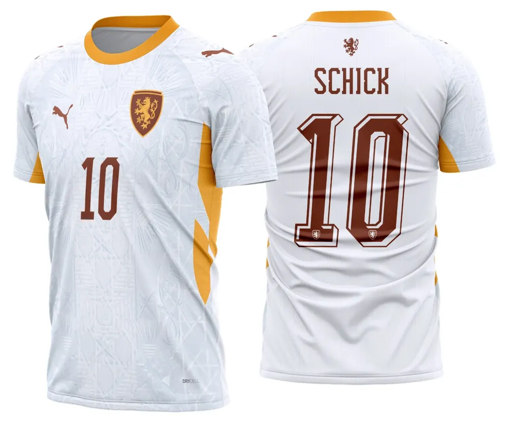 Arte Camisa Republica Tcheca Reserva 2026 - 2028