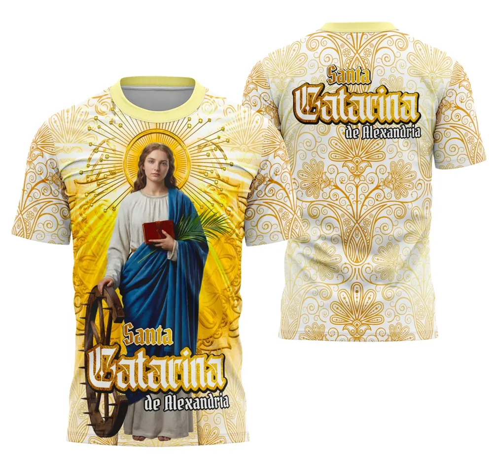 Camisa Santa Catarina de Alexandria (10)