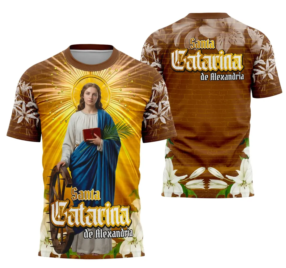 Camisa Santa Catarina de Alexandria (2)