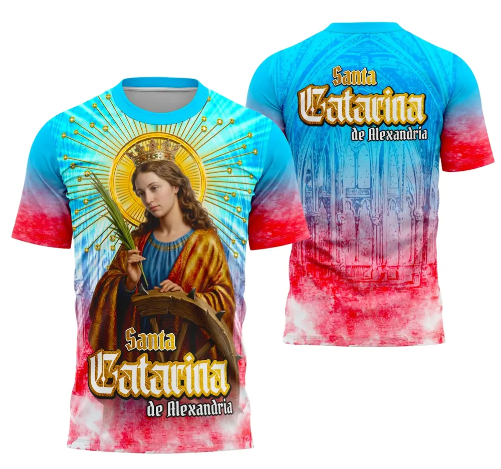 Camisa Santa Catarina de Alexandria (3)