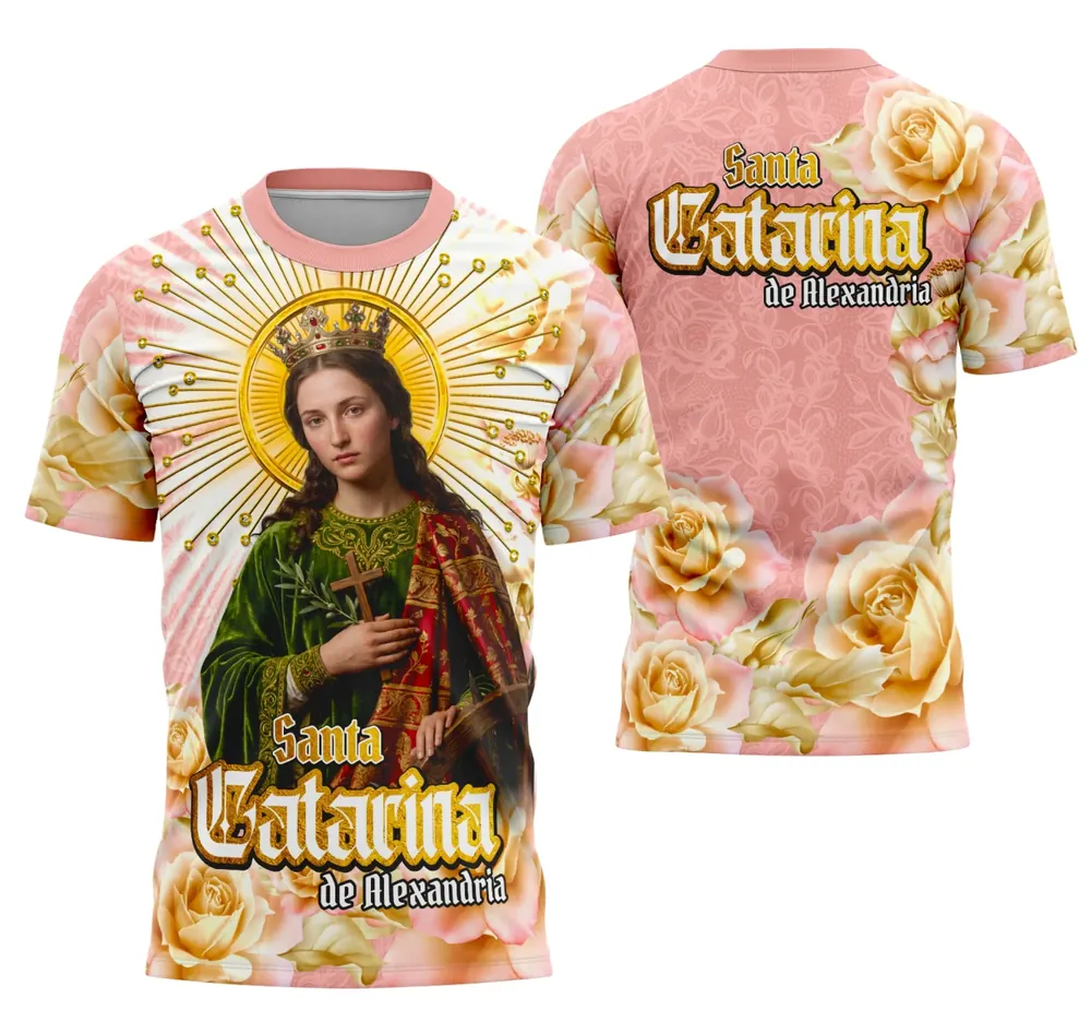Camisa Santa Catarina de Alexandria (7)